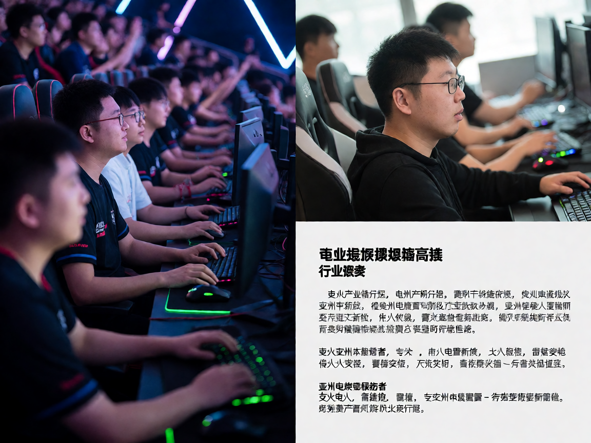 电竞观众现场观赛热情高涨